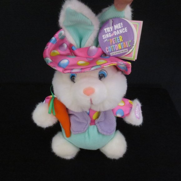 Dan Dee Other - New Dan Dee Animated Plush Peter Cottontail Toy